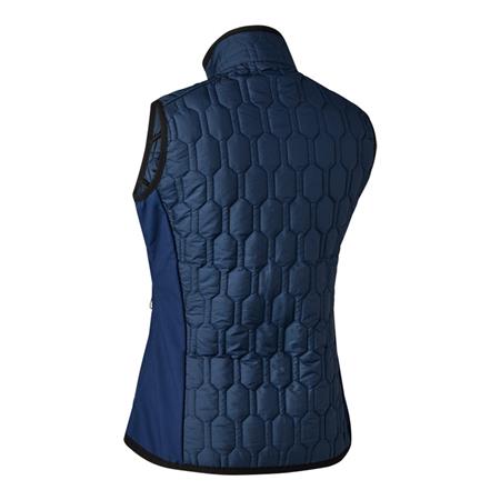 ÆRMELØS DAMEVEST DEERHUNTER LADY MOSSDALE QUILTED WAISTCOAT - MARINEBLÅ