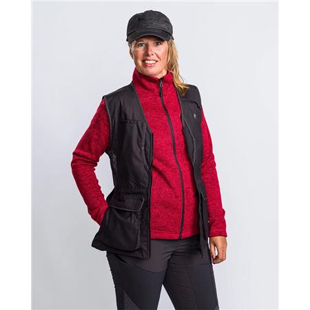 ÆRMELØS DAMEVEST PINEWOOD DOG SPORTS 2.0 W - SORT/ANTRACIT