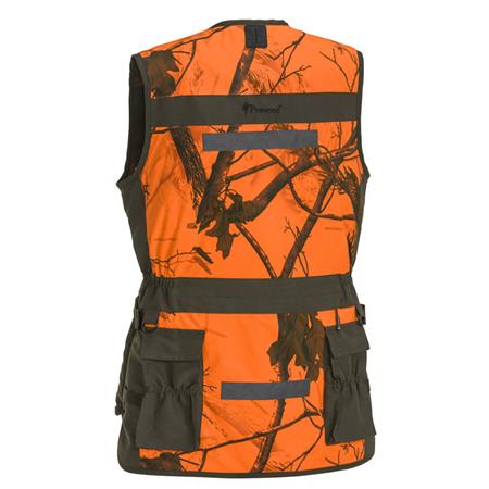 ÆRMELØS DAMEVEST PINEWOOD FURUDAL HUNTER PRO VEST W - ORANGE CAMOUFLAGE