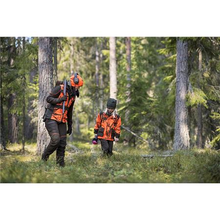 ÆRMELØS DAMEVEST PINEWOOD FURUDAL HUNTER PRO VEST W - ORANGE CAMOUFLAGE