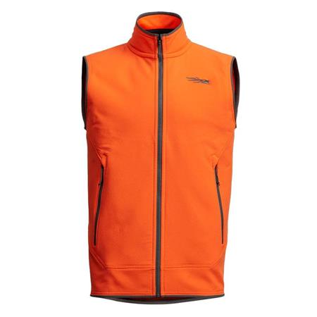 Ærmeløs Fleece Til Herre Sitka Alpha - Signalorange