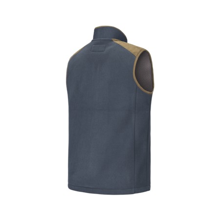 ÆRMELØS FLEECE TIL MÆND VERNEY CARRON LA LIGNE BELMONTIER FLEECE - KOKSGRÅ