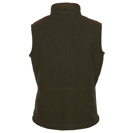 ÆRMELØS FLEECEVEST TIL KVINDER PINEWOOD SMÅLAND FOREST FLEECE W - GRØN