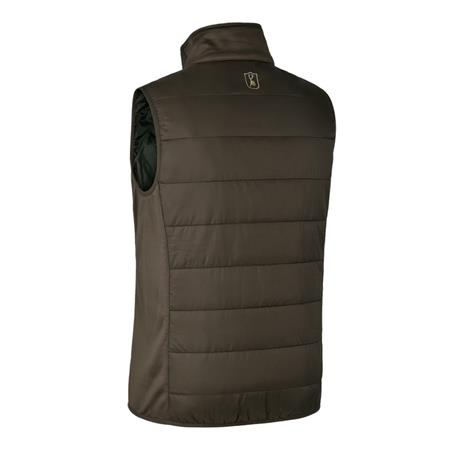 ÆRMELØS HERREVEST DEERHUNTER HEAT PADDED WAISTCOAT - BRUN
