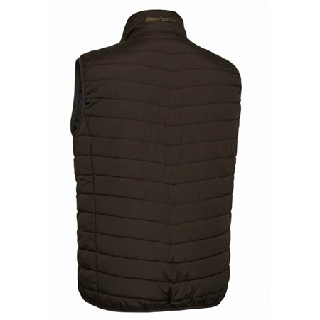 ÆRMELØS HERREVEST DEERHUNTER MOOR FULLY PADDED - BROWN LEAF