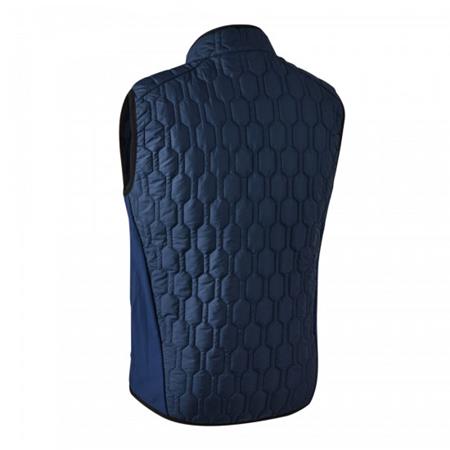 ÆRMELØS HERREVEST DEERHUNTER MOSSDALE QUILTED WAISTCOAT - MARINEBLÅ