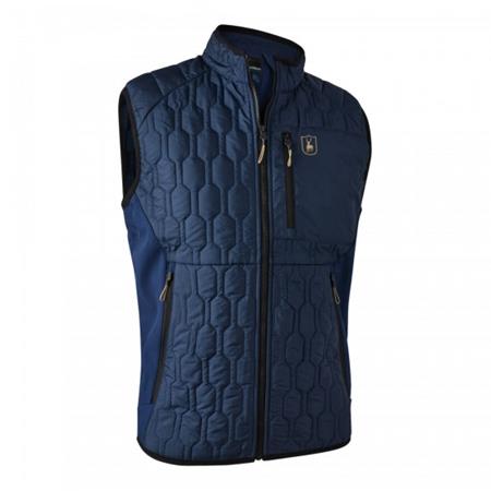 Ærmeløs Herrevest Deerhunter Mossdale Quilted Waistcoat - Marineblå