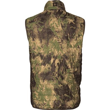 ÆRMELØS HERREVEST HARKILA DEER STALKER CAMO REVERSIBLE PACKABLE - GRØN/AXIS MSP FOREST