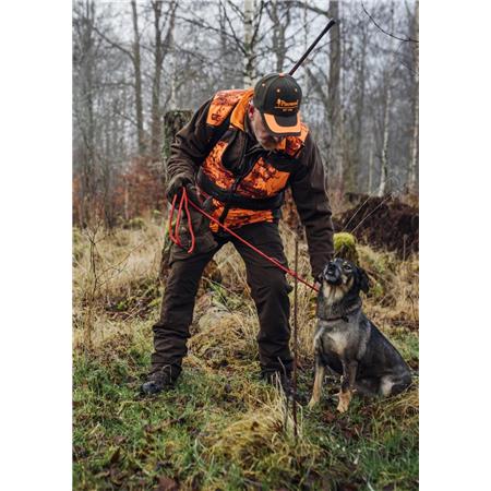 ÆRMELØS HERREVEST PINEWOOD FURUDAL HUNTER PRO VEST - ORANGE CAMO