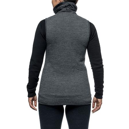 ÆRMELØS UNISEX VEST WOOLPOWER VEST 400 - GRÅ