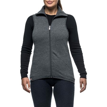 ÆRMELØS UNISEX VEST WOOLPOWER VEST 400 - GRÅ