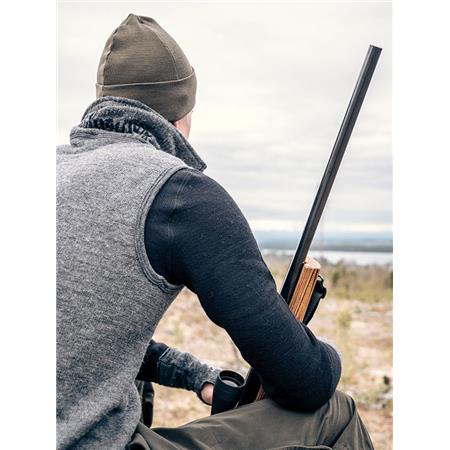 ÆRMELØS UNISEX VEST WOOLPOWER VEST 400 - GRÅ