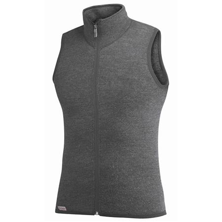 Ærmeløs Unisex Vest Woolpower Vest 400 - Grå