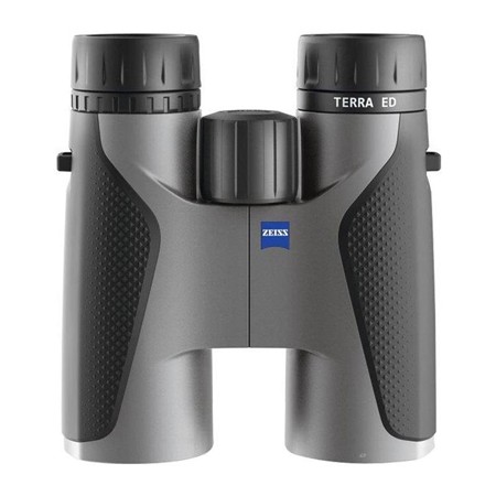 10X42 BINOCULARS ZEISS TERRA ED T* BLACK/GREY