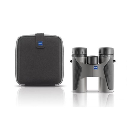 10X42-KIKKERTER ZEISS TERRA ED T* SORT/GRÅ