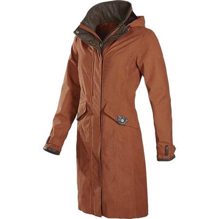 Abrigo De Mujer Baleno Chelsea - Terracota