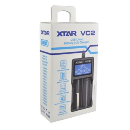 Acculader Tracker Xtar Vc2 Voor 2 Batterijen