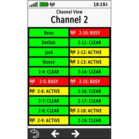 AFSTANDSBEDIENING VOOR LOKALISATIE- EN TRAININGSHALSBAND GARMIN ALPHA 200 PLUS F