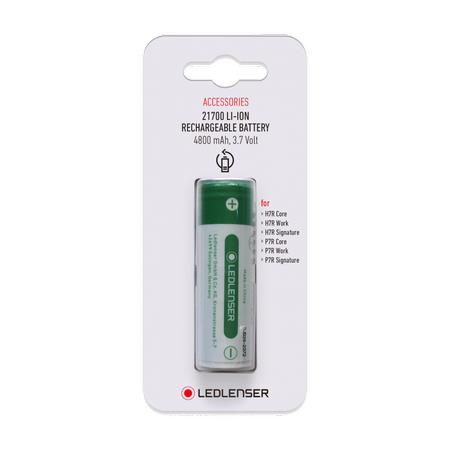 AKUMULATOR ŁADOWALNY LED LENSER 21700 4800MAH DLA P7R H7R