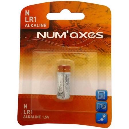 Alkalisk Batteri Numaxes 1,5V Lr1