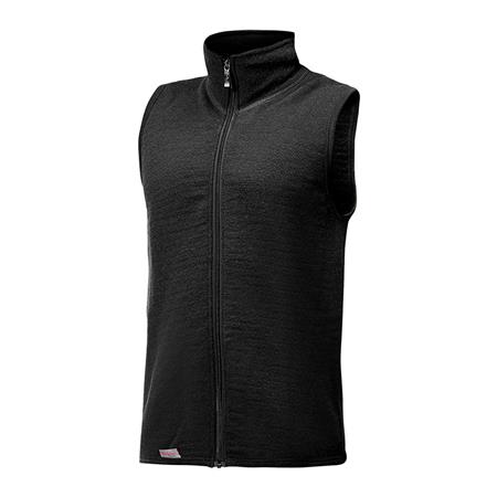 Αμάνικο Γιλέκο Unisex Woolpower Vest 400 - Μαύρο