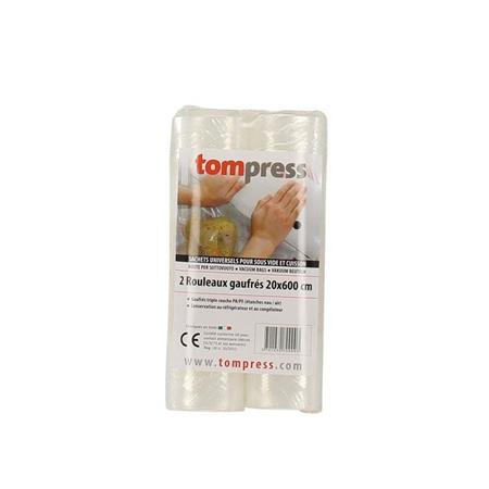 Ανάγλυφο Ρολό Για Συσκευασία Υπό Κενό Tom Press Gaufre - Paketo 2