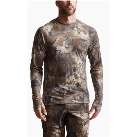 ΑΝΔΡΙΚΆ ΕΣΏΡΟΥΧΑ SITKA CORE MERINO 120 LS MAILLOT - OPTIFADE TIMBER