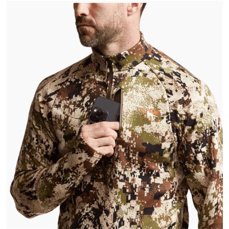 ΑΝΔΡΙΚΆ ΕΣΏΡΟΥΧΑ SITKA CORE MERINO 330 HALF-ZIP MAILLOT - OPTIFADE SUBALPINE