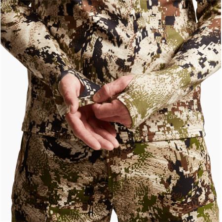 ΑΝΔΡΙΚΆ ΕΣΏΡΟΥΧΑ SITKA CORE MERINO 330 HALF-ZIP MAILLOT - OPTIFADE SUBALPINE