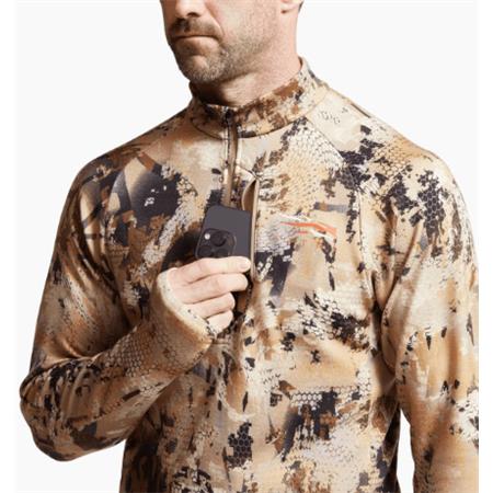 ΑΝΔΡΙΚΆ ΕΣΏΡΟΥΧΑ SITKA CORE MERINO 330 HALF-ZIP MAILLOT - OPTIFADE WATERFOWL