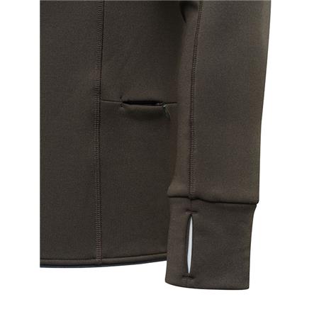 ΑΝΔΡΙΚΉ ΦΛΙΣ BERETTA STRETCH TECH HALF ZIP FLEECE - ΠΡΆΣΙΝΟ
