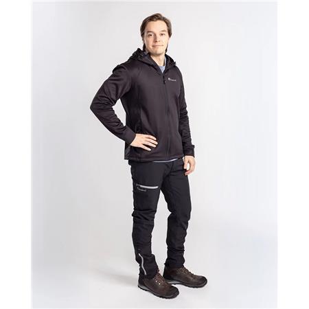 ΑΝΔΡΙΚΉ ΦΛΙΣ PINEWOOD FINNVEDEN HOODIE - ΜΑΎΡΟ