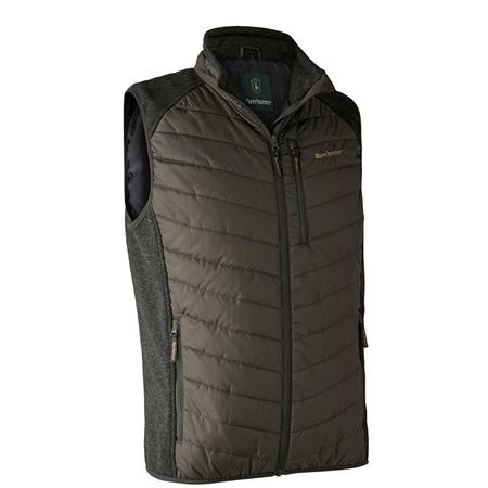 Ανδρικό Αμάνικο Γιλέκο Deerhunter Moor Padded With Knit - Χακί