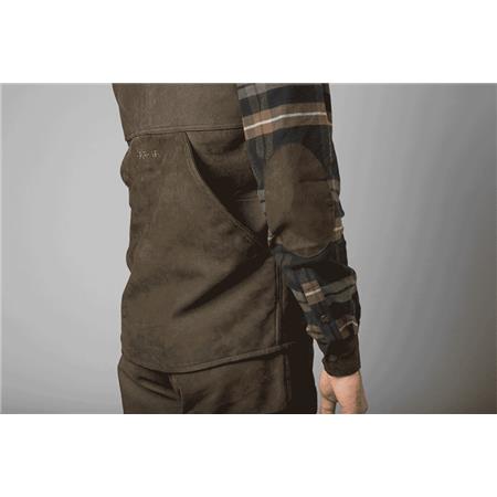 ΑΝΔΡΙΚΌ ΑΜΆΝΙΚΟ ΓΙΛΈΚΟ HARKILA PRO HUNTER LEATHER - ΠΡΆΣΙΝΟ