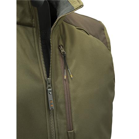 ΑΝΔΡΙΚΌ ΑΜΆΝΙΚΟ SOFTSHELL BERETTA BUTTE - ΚΑΦΈ/ΧΑΚΊ