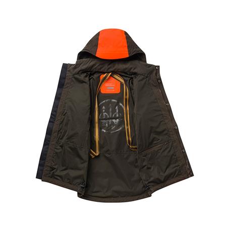 ΑΝΔΡΙΚΌ ΜΠΟΥΦΆΝ ΓΙΑ ΚΥΝΉΓΙ ΕΝ ΚΙΝΉΣΕΙ BERETTA THORN RESISTANT EVO JACKET - ΚΑΦΈ/ΠΟΡΤΟΚΑΛΊ