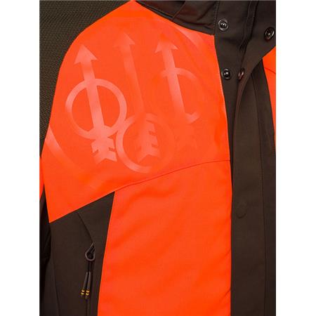 ΑΝΔΡΙΚΌ ΜΠΟΥΦΆΝ ΓΙΑ ΚΥΝΉΓΙ ΕΝ ΚΙΝΉΣΕΙ BERETTA THORN RESISTANT EVO JACKET - ΚΑΦΈ/ΠΟΡΤΟΚΑΛΊ
