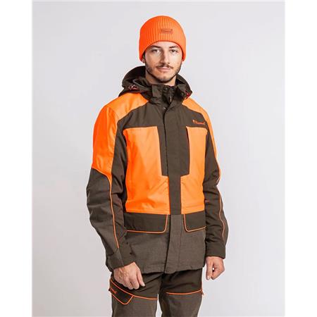 ΑΝΔΡΙΚΌ ΜΠΟΥΦΆΝ ΓΙΑ ΚΥΝΉΓΙ PINEWOOD THORN RESISTANT - ΠΡΆΣΙΝΟ/ΠΟΡΤΟΚΑΛΊ