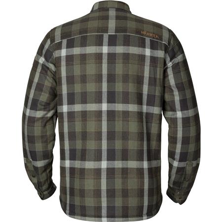 ΑΝΔΡΙΚΌ ΜΠΟΥΦΆΝ HARKILA ASMUND INSULATED WOOL SHIRT - ΠΡΆΣΙΝΟ/PHANTOM