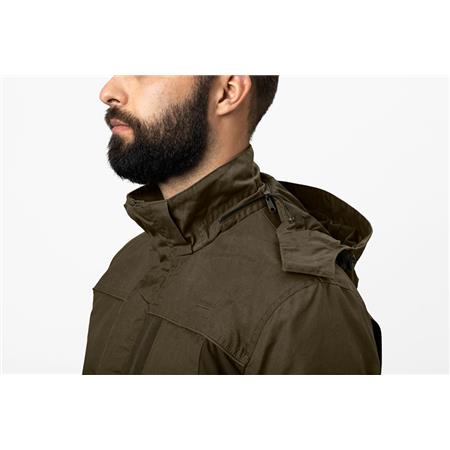 ΑΝΔΡΙΚΌ ΜΠΟΥΦΆΝ SEELAND KEY-POINT ELEMENTS JACKET - ΠΡΆΣΙΝΟ/ΚΑΦΈ