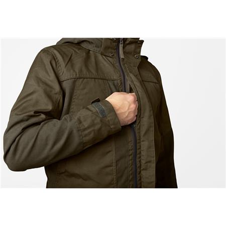 ΑΝΔΡΙΚΌ ΜΠΟΥΦΆΝ SEELAND KEY-POINT ELEMENTS JACKET - ΠΡΆΣΙΝΟ/ΚΑΦΈ