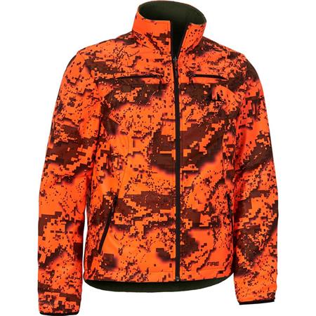 Ανδρικό Μπουφάν Swedteam Ridge Pro Reversible - Camo Πορτοκαλί