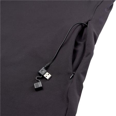 ΑΝΔΡΙΚΌ ΕΣΏΡΟΥΧΟ DEERHUNTER HEAT UNDERSHIRT WITH ZIP-NECK - ΜΑΎΡΟ