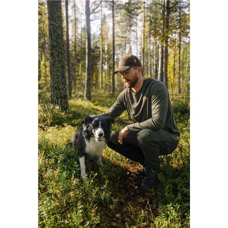 ΑΝΔΡΙΚΌ ΕΣΏΡΟΥΧΟ PINEWOOD LAPPLAND MERINO WOOL L/S - ΠΡΆΣΙΝΟ