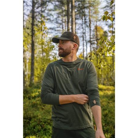 ΑΝΔΡΙΚΌ ΕΣΏΡΟΥΧΟ PINEWOOD LAPPLAND MERINO WOOL L/S - ΠΡΆΣΙΝΟ