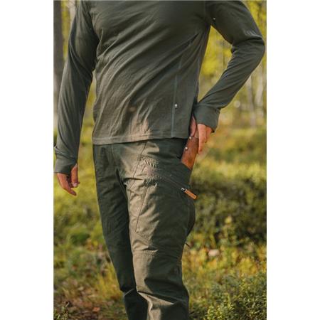 ΑΝΔΡΙΚΌ ΕΣΏΡΟΥΧΟ PINEWOOD LAPPLAND MERINO WOOL L/S - ΠΡΆΣΙΝΟ
