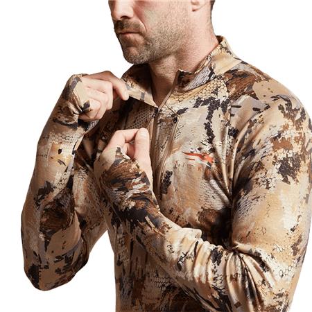 ΑΝΔΡΙΚΌ ΕΣΏΡΟΥΧΟ SITKA CORE MERINO 220 HALF-ZIP MAILLOT - OPTIFADE WATERFOWL