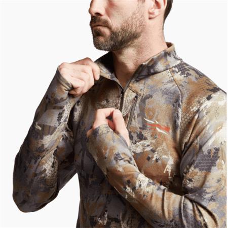 ΑΝΔΡΙΚΌ ΕΣΏΡΟΥΧΟ SITKA CORE MERINO 330 HALF-ZIP MAILLOT - OPTIFADE TIMBER