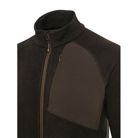 ΑΝΔΡΙΚΌ ΦΛΙΣ BERETTA ABISKO FULL ZIP FLEECE - ΚΟΚΚΙΝΩΠΌ ΚΑΦΈ
