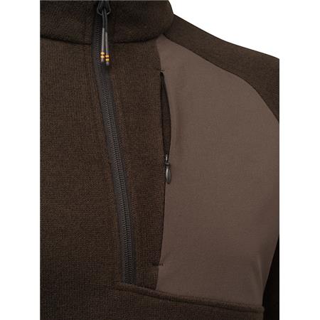 ΑΝΔΡΙΚΌ ΦΛΙΣ BERETTA ABISKO HALF ZIP FLEECE - ΚΑΦΈ